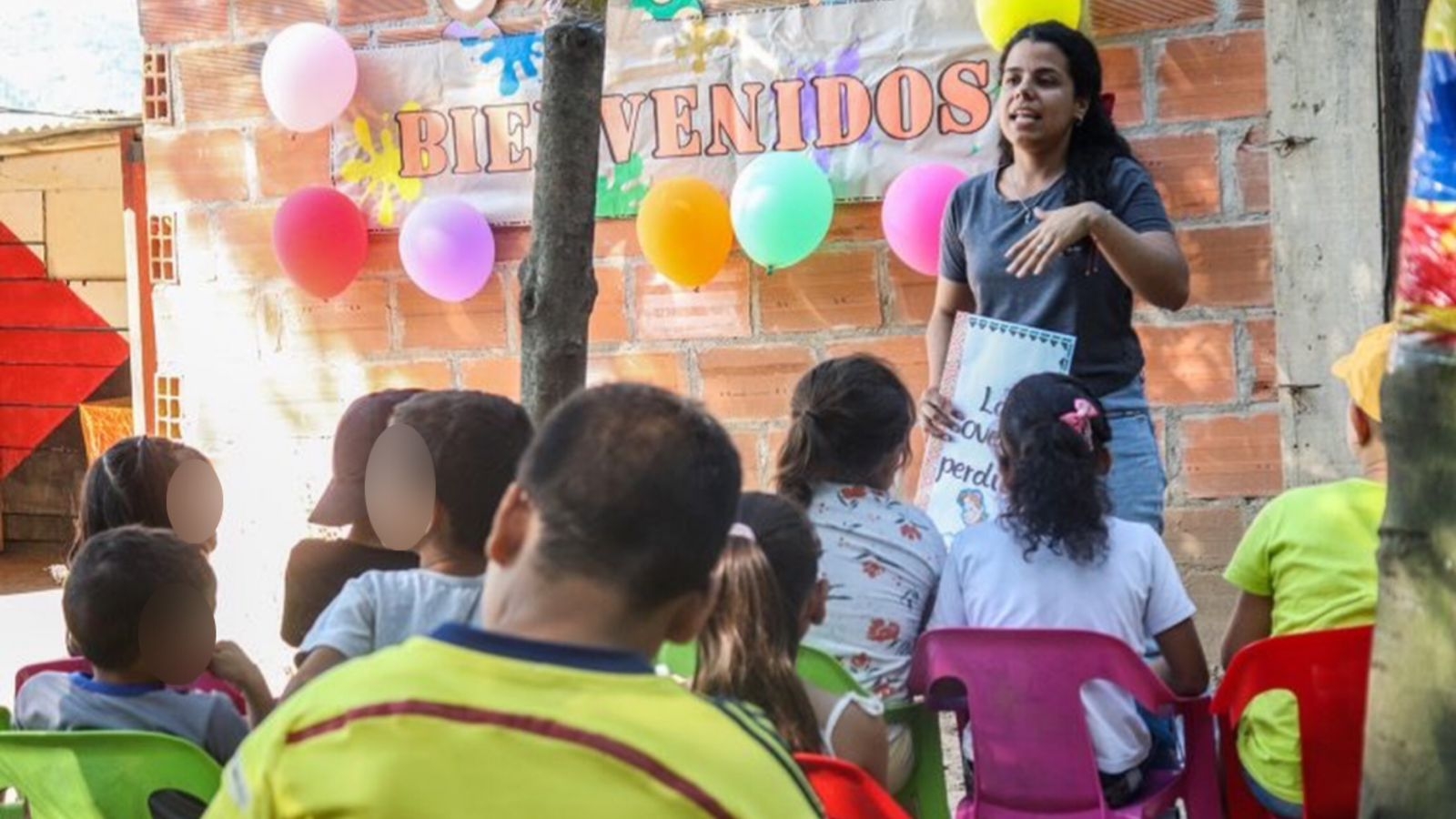 Trabalho missionário: crianças refugiadas na Colômbia conhecem o amor de Deus