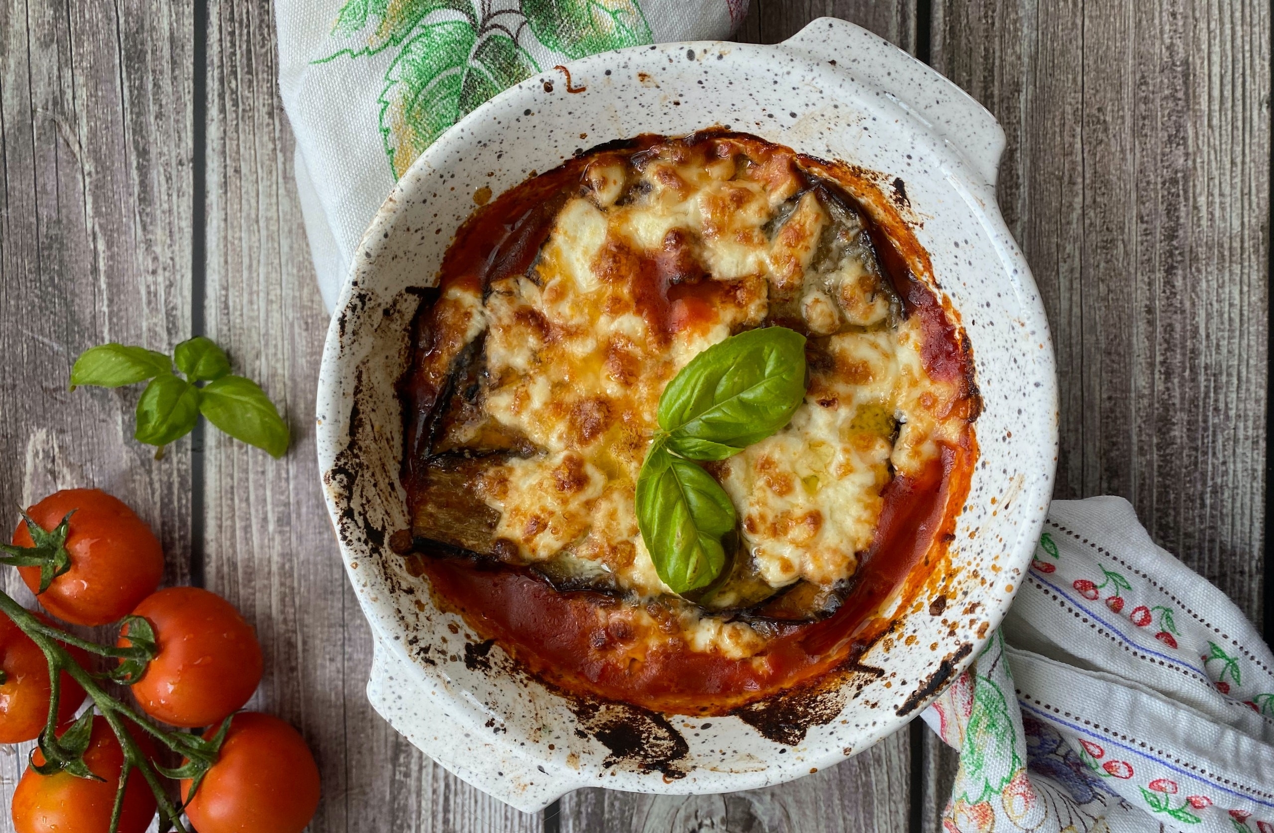 Strogonoff de berinjela sem lactose