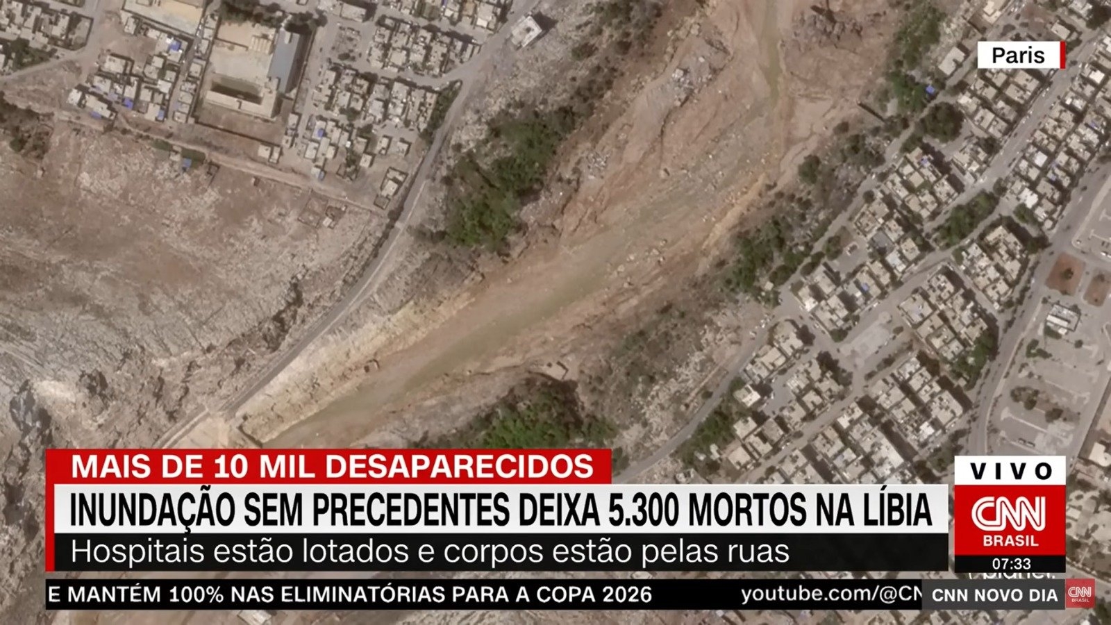 Parte da Líbia é destruída após catástrofe; organização cristã pede orações