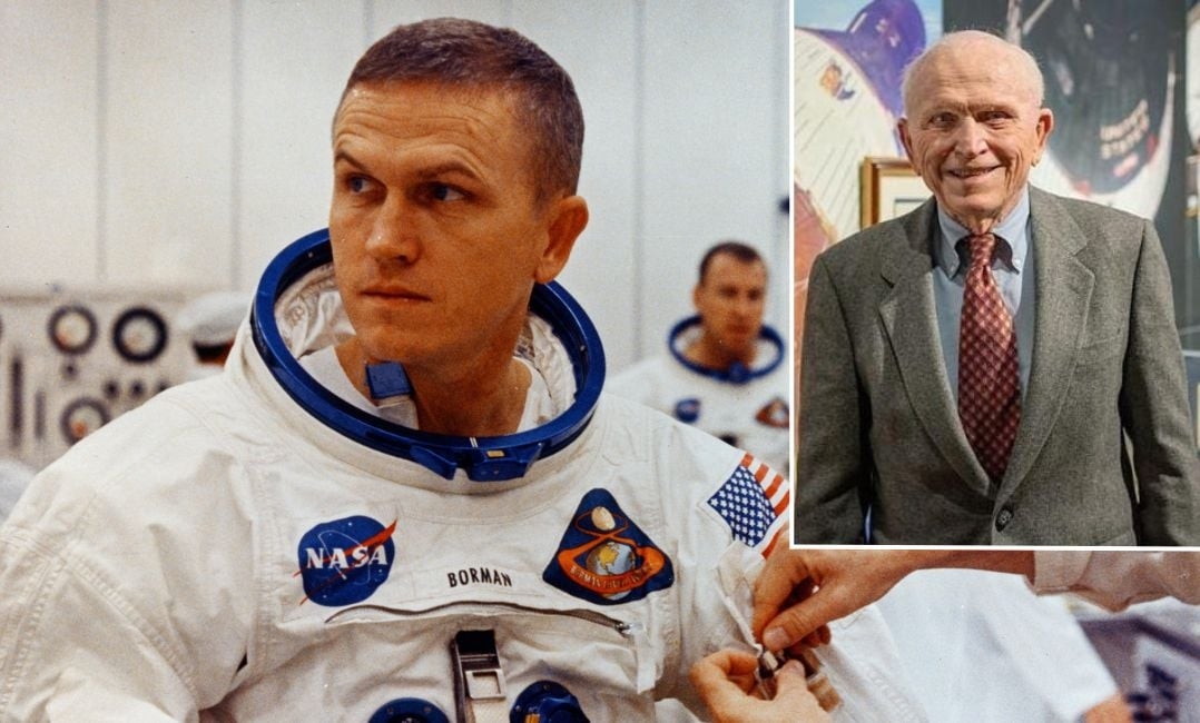 Morre Frank Borman, astronauta cristão da Apollo 8 que transmitiu o Gênesis do espaço
