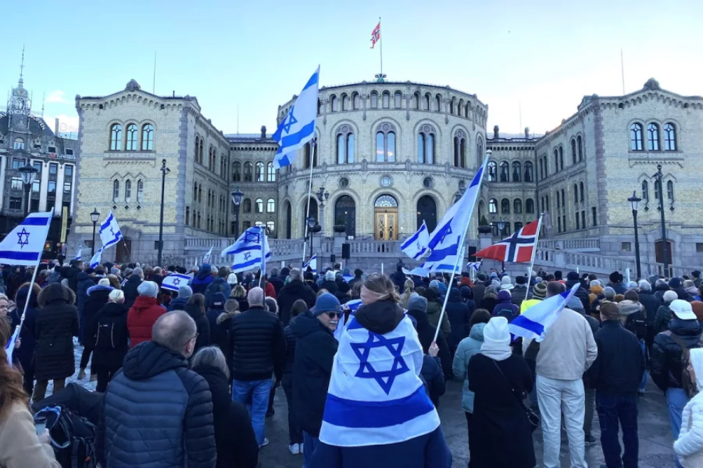Cristãos na Noruega defendem Israel em comício histórico contra o antissemitismo 
