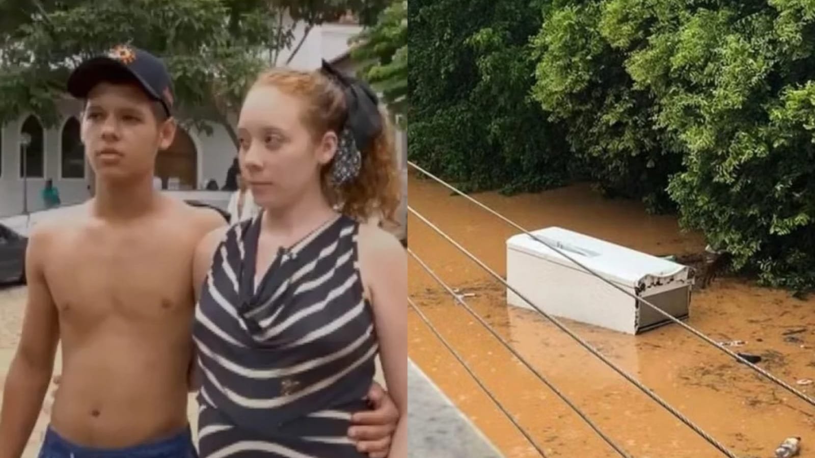 Grávida de 8 meses sobrevive a enchente após ficar em geladeira no ES: "Foi Deus"