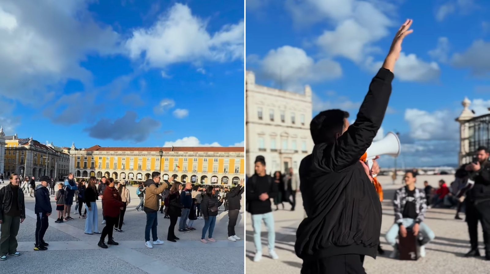 Evangelista brasileiro prega nas ruas de Portugal: “Muitos se entregaram a Jesus”