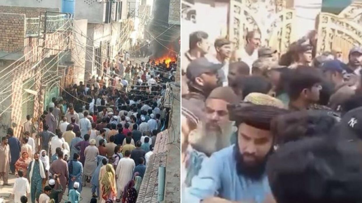 100 muçulmanos são presos após atacar cristãos e queimar casa no Paquistão