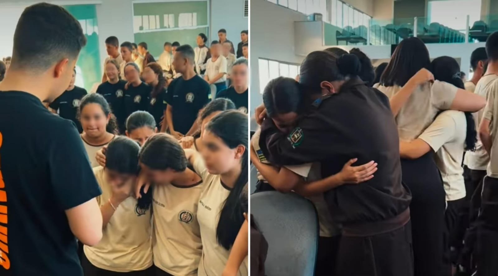 140 alunos aceitam Jesus após evangelismo em colégio em Goiânia