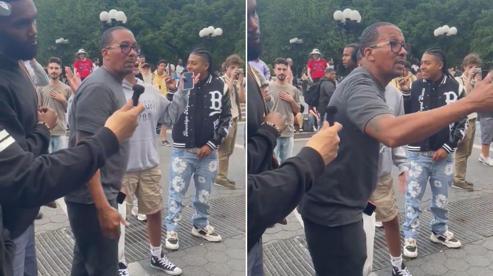 Em memorial judeu, manifestante anti-Israel grita: 'Gostaria que Hitler estivesse aqui'