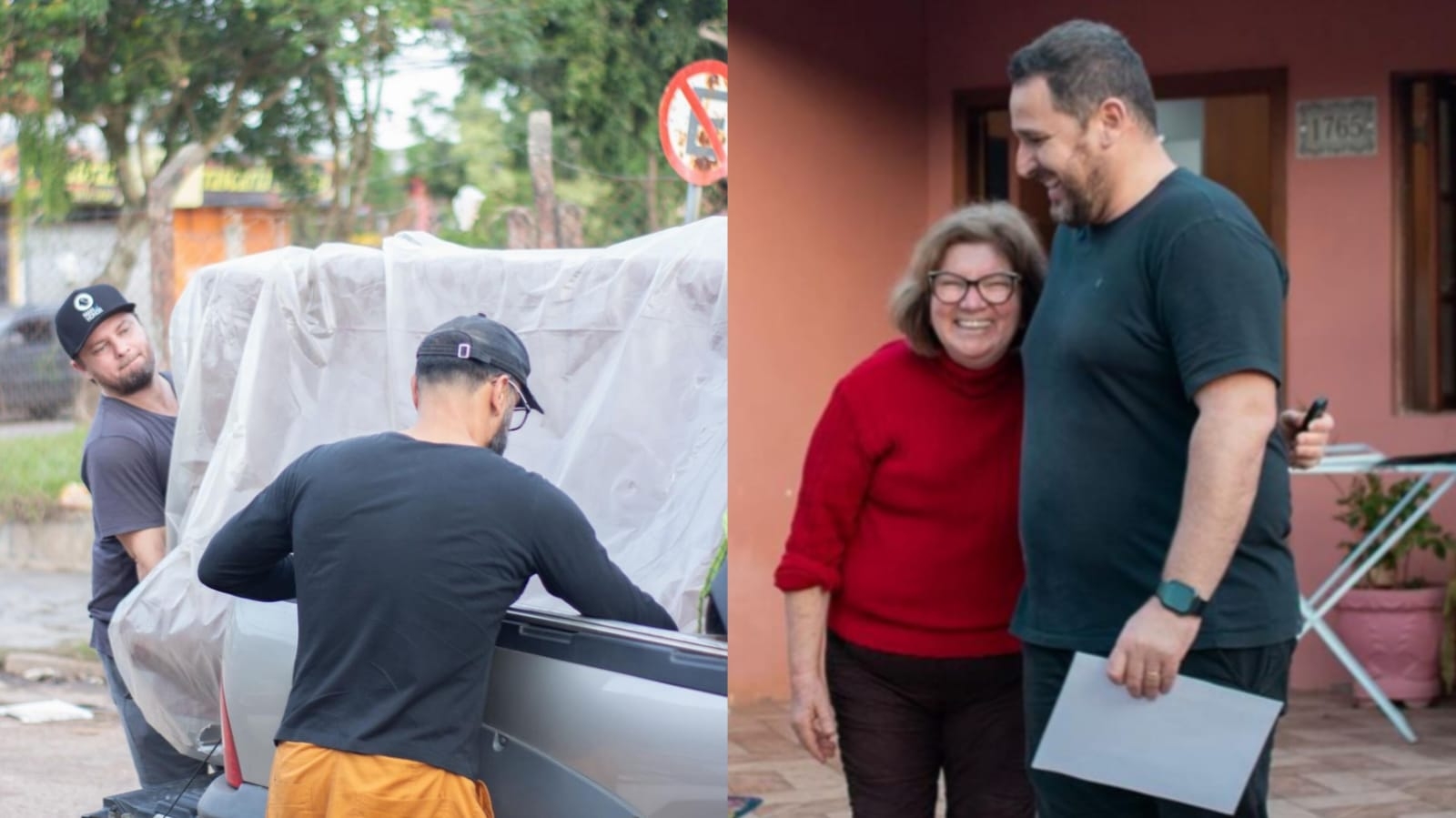 Igreja doa móveis a membros atingidos pelas enchentes no RS