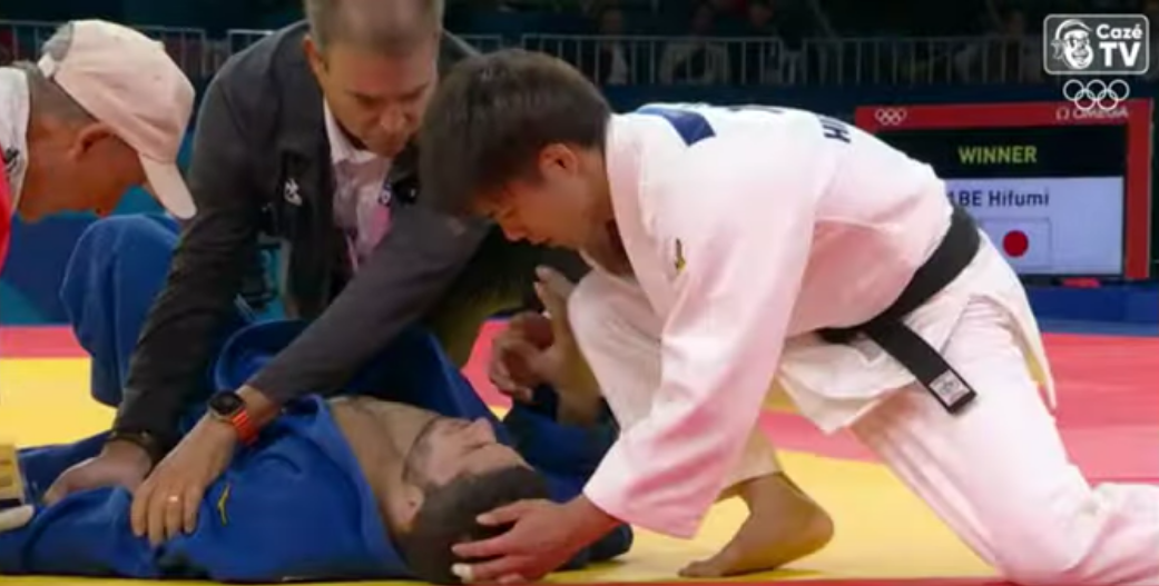 Judoca que gritou "Allah Akbar" ao derrotar israelense sai da Olimpíada após grave lesão