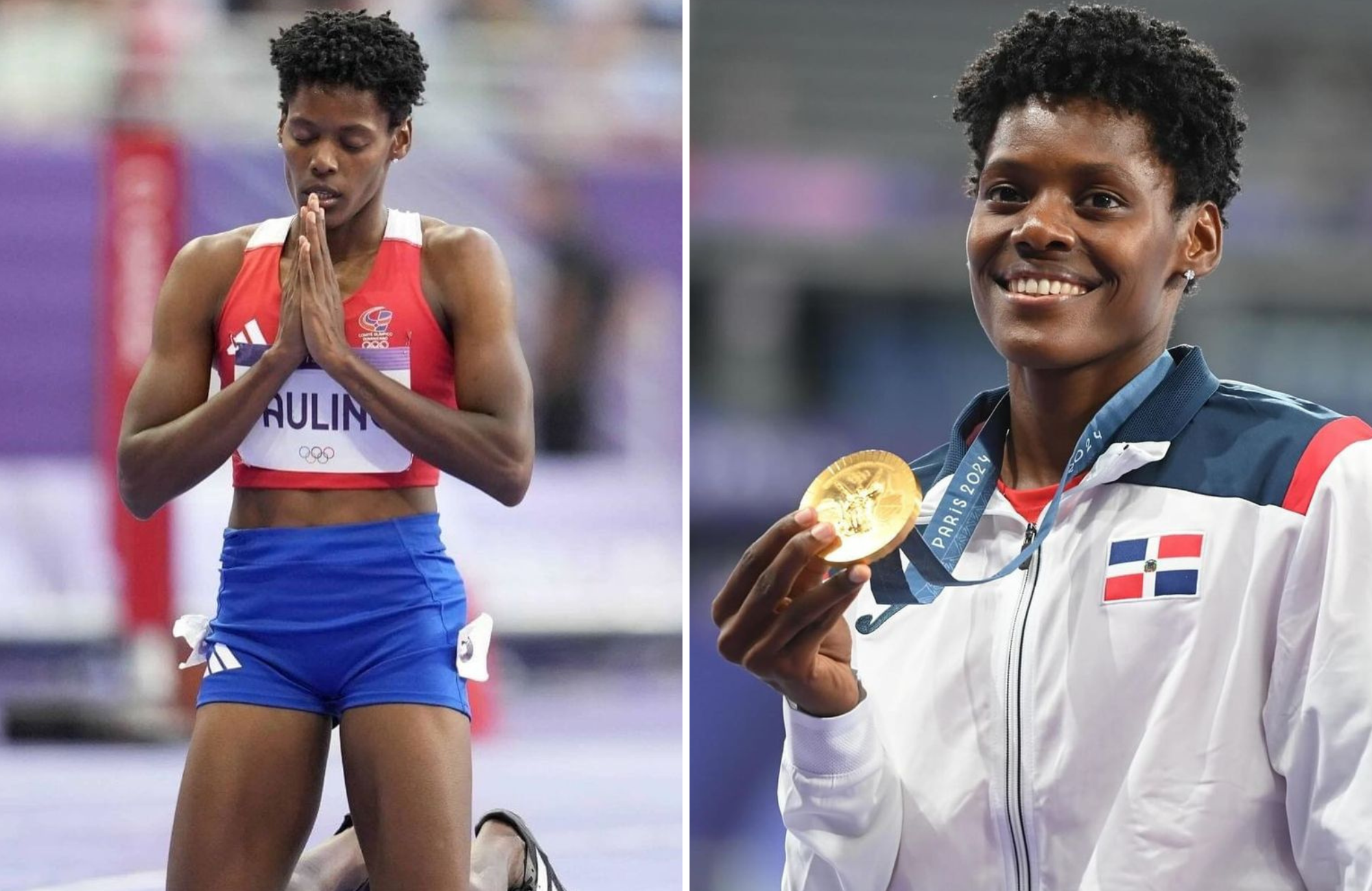 ‘O poder de Deus é grande’, diz primeira medalhista de ouro da República Dominicana 