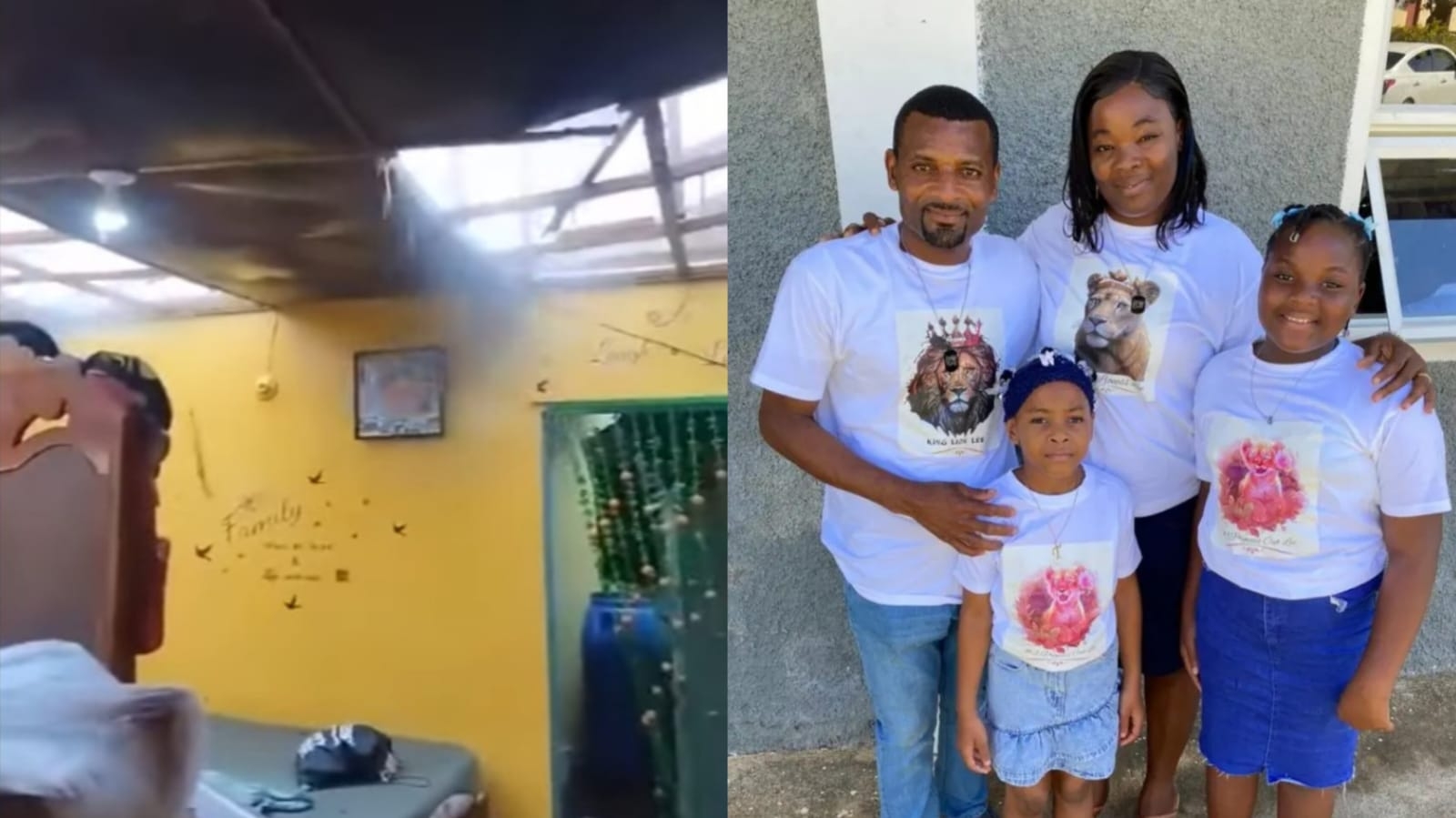 Pastor e família louvam enquanto furacão destroi igreja: “A paz de Deus estava sobre nós”