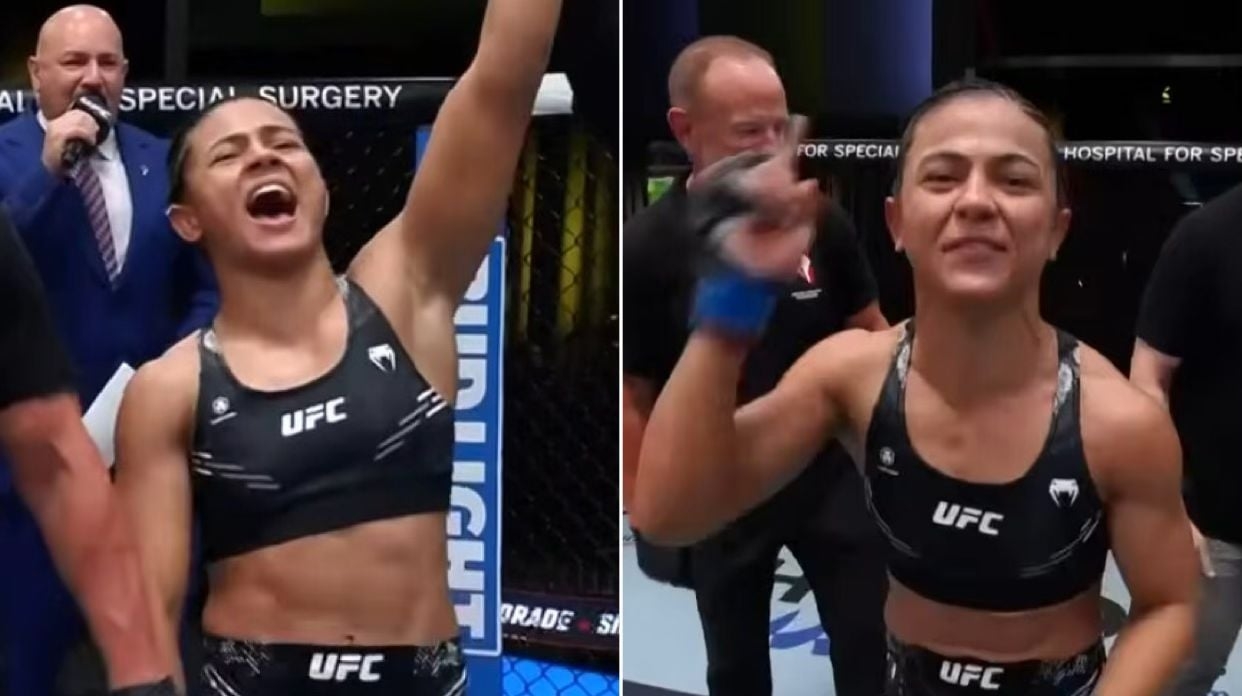 Após vencer no UFC Vegas 97, Natália Silva prega Jesus e declara: “Ele é a minha força”