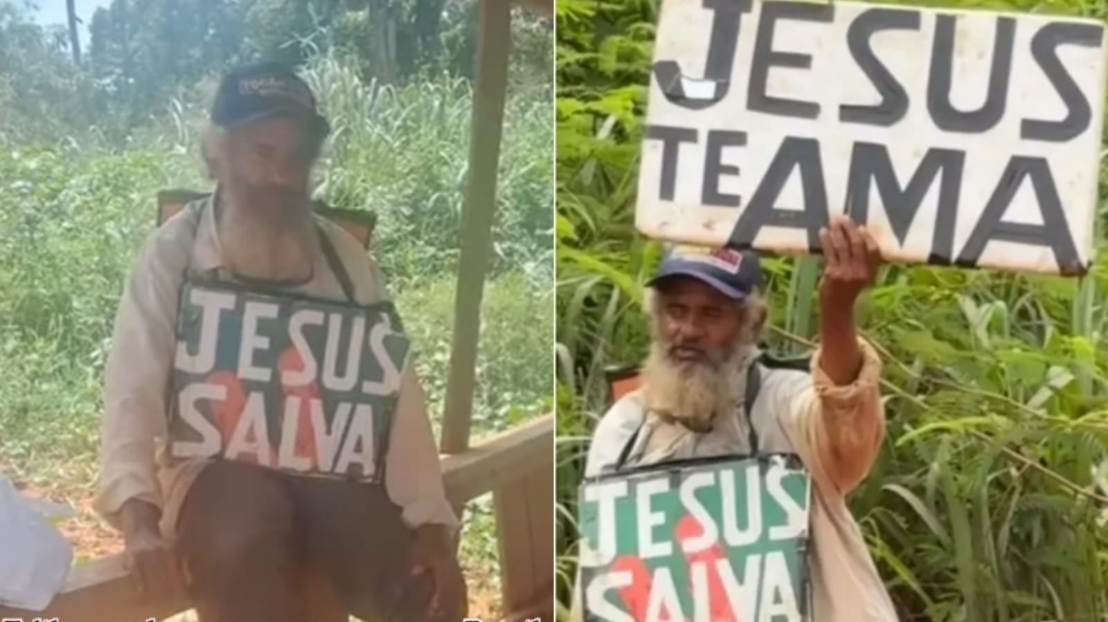 Pregador das estradas diz que foi chamado por Deus para evangelizar: “Vá a pé”