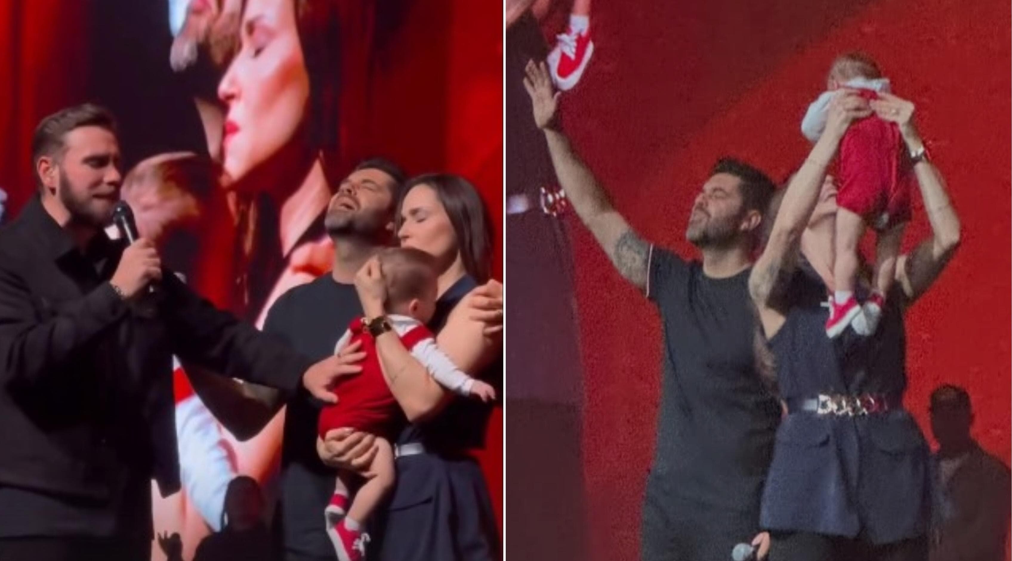 Nadja Haddad apresenta filho na igreja após sobreviver a complicações: “Ele é um milagre”