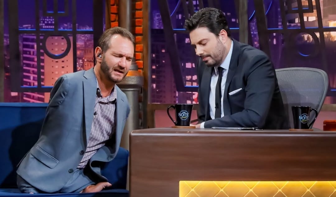 "O maior milagre é a salvação da minha alma", diz Nick Vujicic em visita ao Brasil