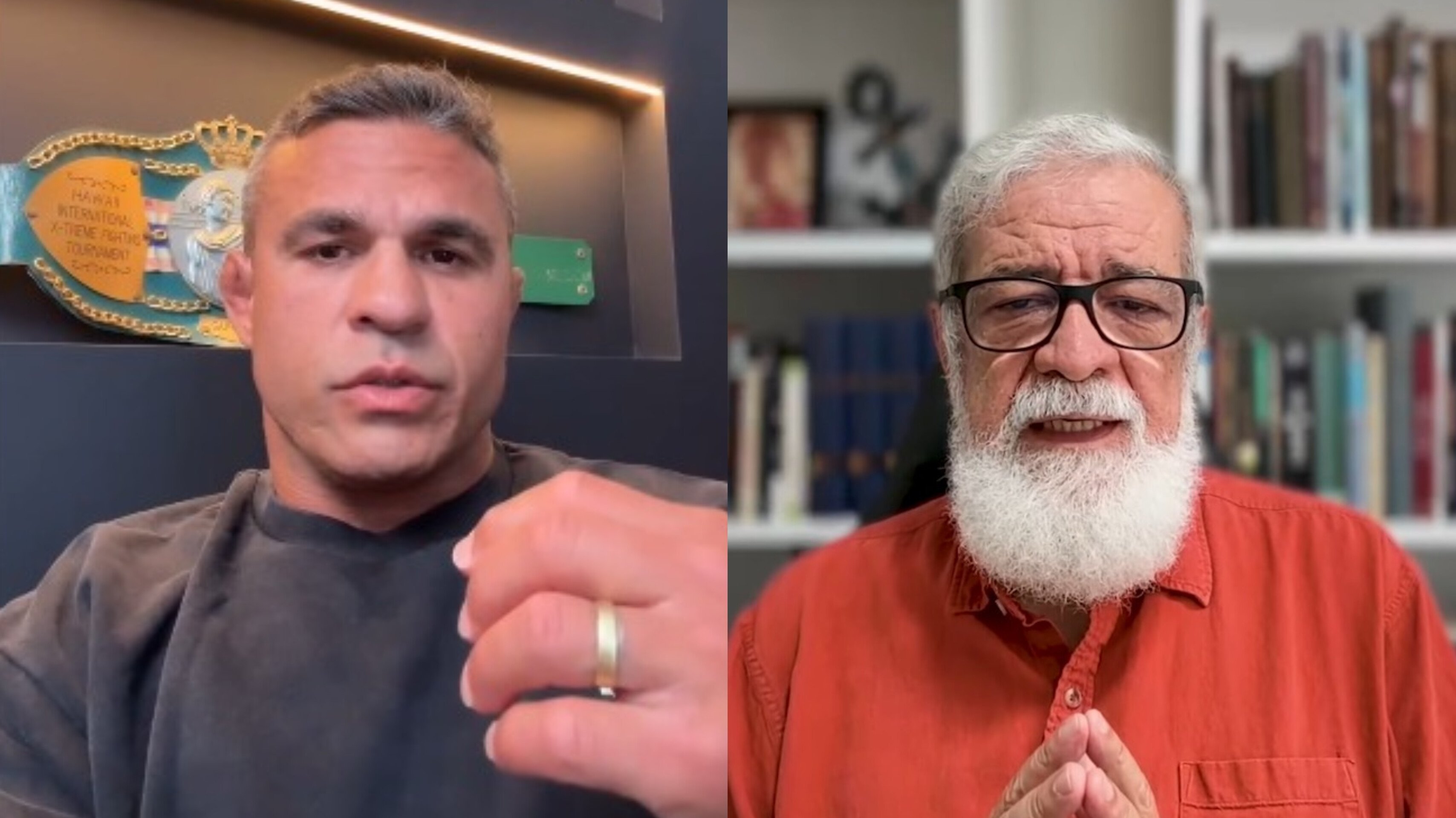 Vitor Belfort promove live com Augustus Nicodemus nesta quinta-feira