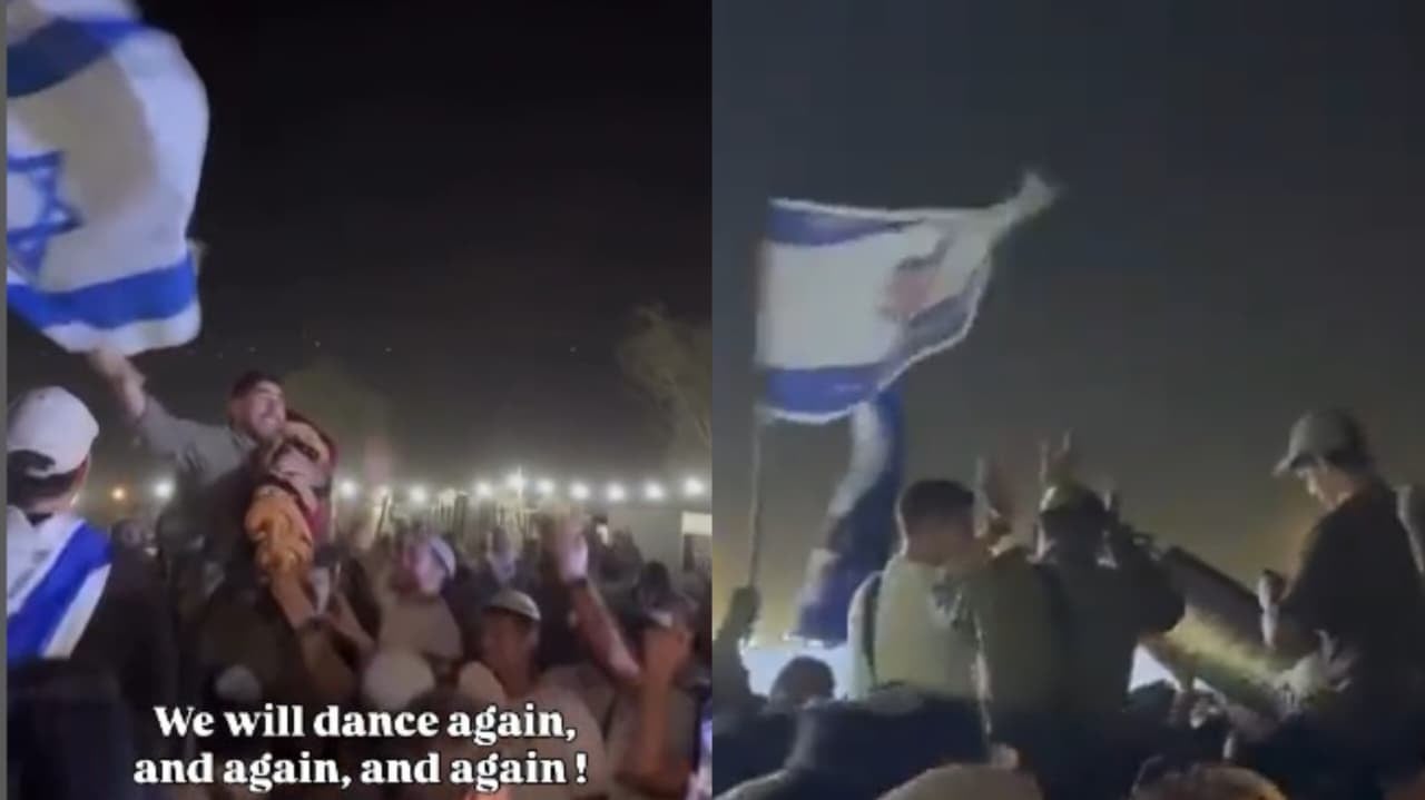 Soldados das IDF dançam com a Torá no local do massacre de 7 de outubro: "Israel vive"