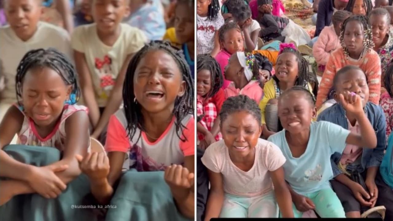 Crianças da África emocionam ao louvar com devoção: “Nível de adoração raro”