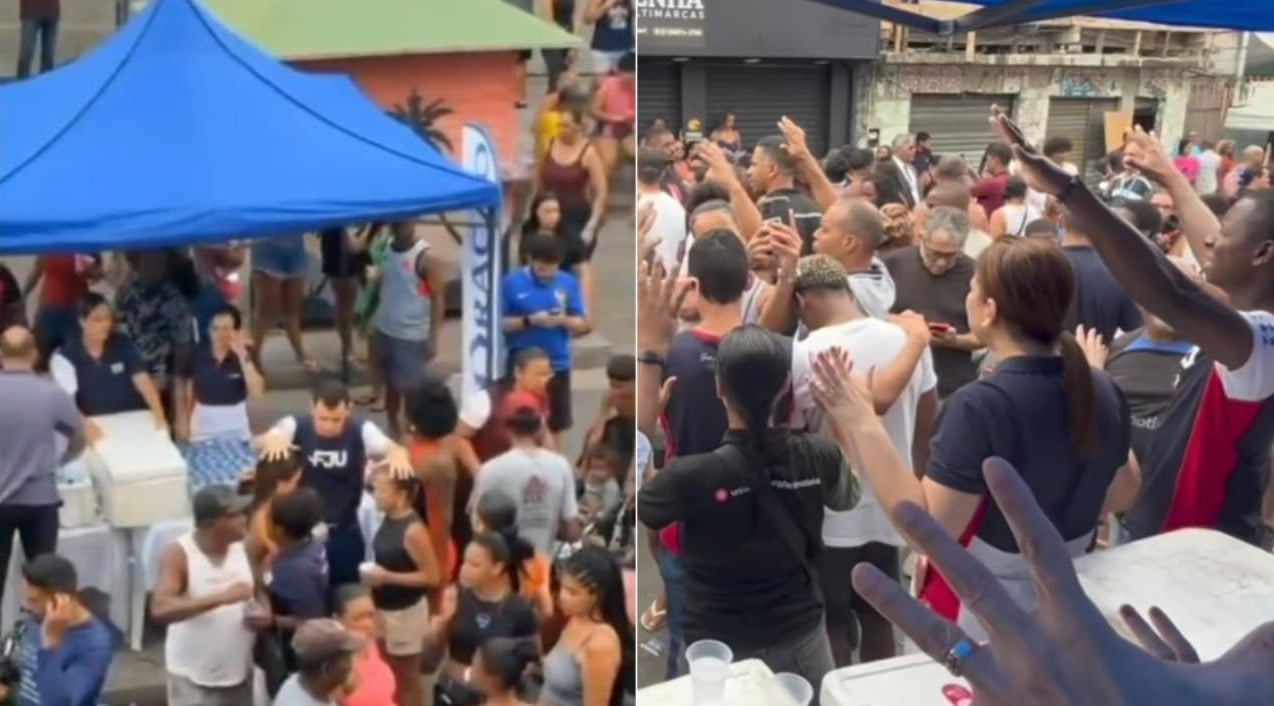 Igreja cria ponto de apoio e oferece oração em megaoperação no Rio: “Levando esperança”