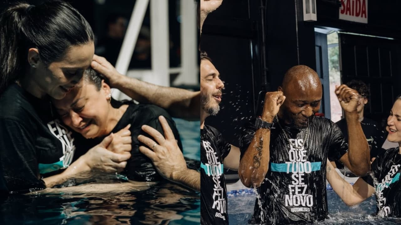 Igreja batiza mais de 480 pessoas em SC: “As coisas velhas passaram, tudo se fez novo”