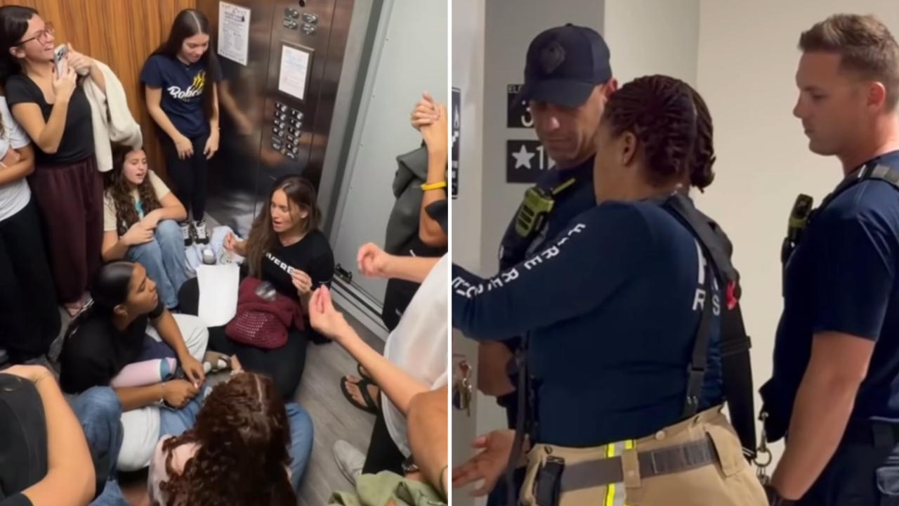 Jovens presos em elevador adoram a Deus enquanto aguardam resgate nos EUA