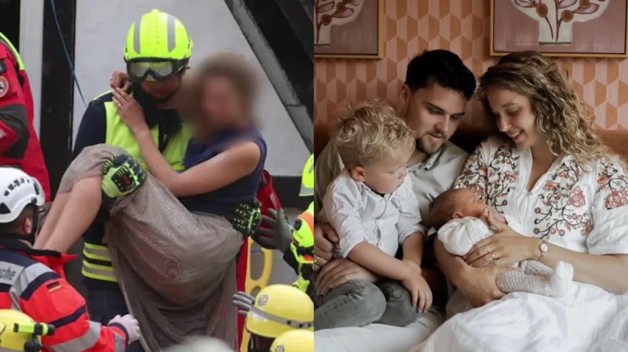 Família presa em desabamento sobrevive após pai orar nos escombros: “Invoquei o meu Rei”