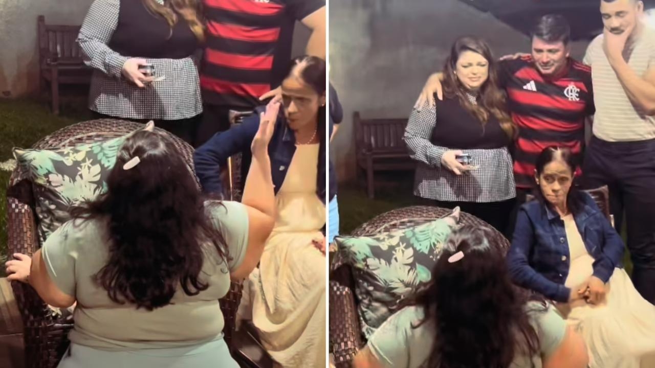 Mãe se emociona e ora ao ver reconciliação dos filhos após anos: ‘Orei por isso’