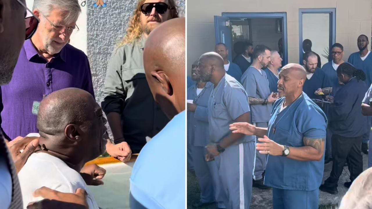 Mais de 20 presidiários são batizados em prisão de segurança máxima nos EUA