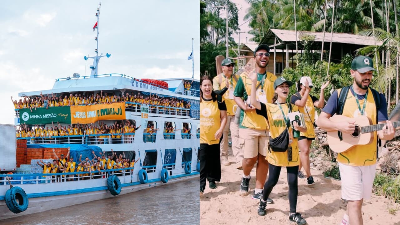 200 jovens evangelizam na Ilha de Marajó e levam vidas a Jesus: “O poder de Deus transforma”