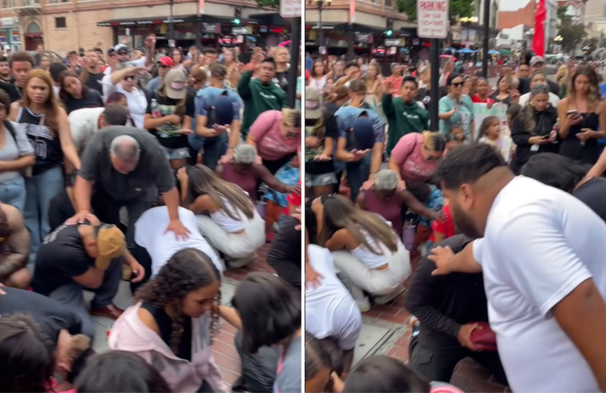 Dezenas se entregam a Jesus no centro de San Diego: ‘O Evangelho é o poder de Deus’