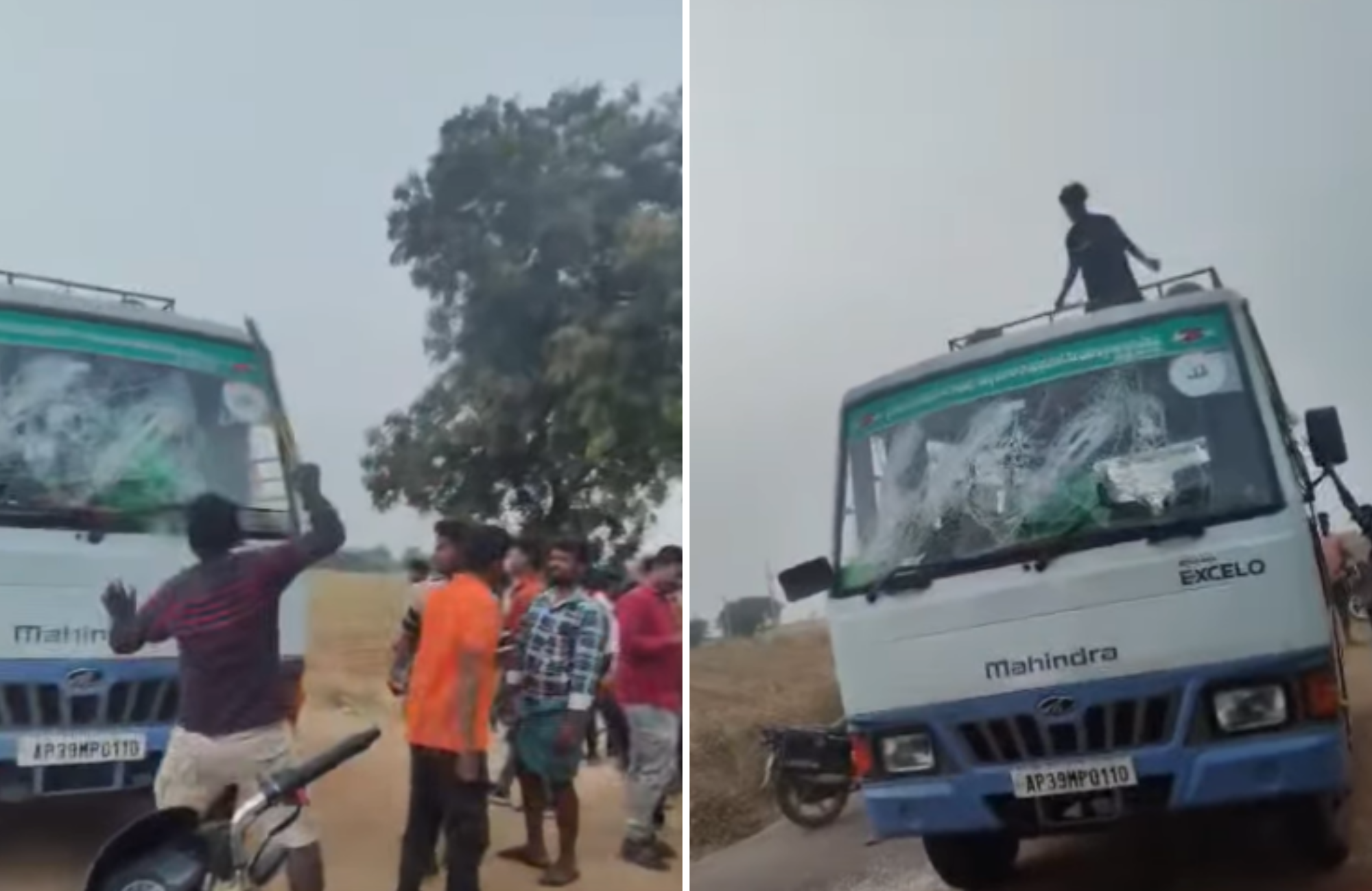 Ônibus com 15 evangelistas é emboscado e atacado por hindus, na Índia 