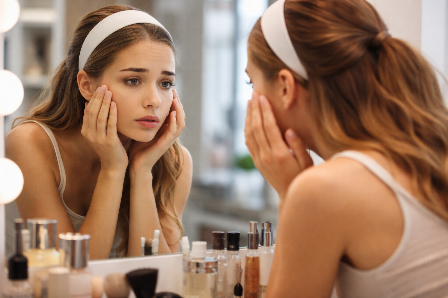 O espelho distorcido: Autoimagem, beleza e a busca por aprovação