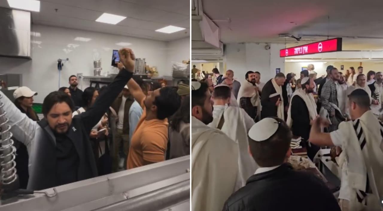 Cristãos e judeus oram nos bunkers de Israel, em meio aos ataques contra o Irã