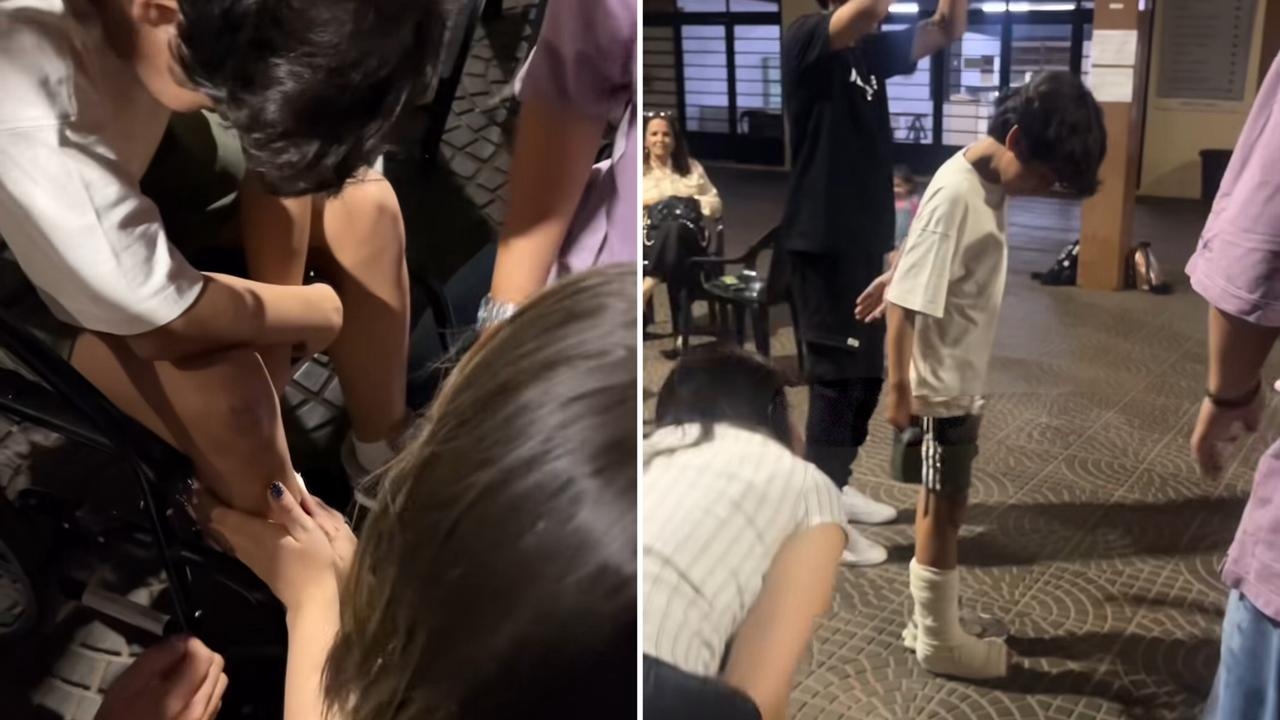 Menino que havia quebrado o pé se levanta da cadeira de rodas após oração: “Jesus me curou”