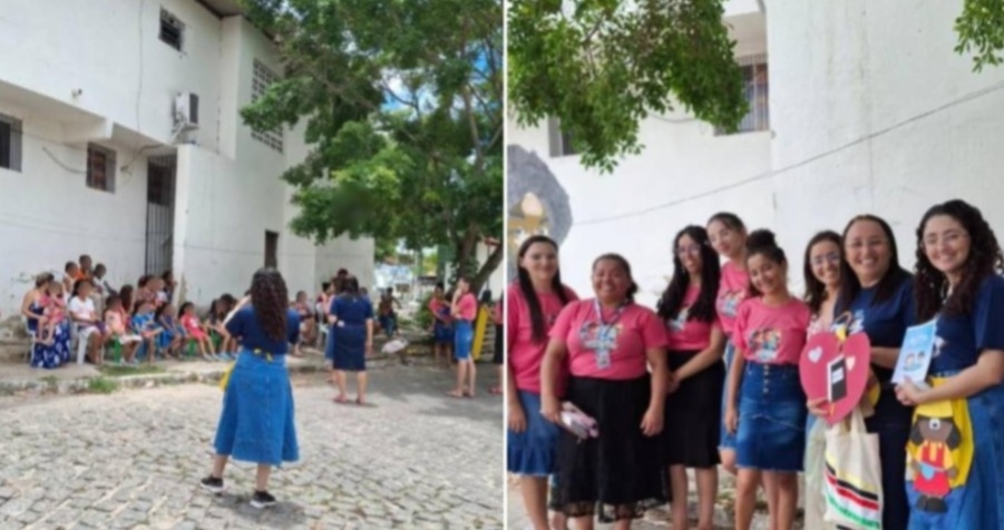 EBD ao ar livre leva crianças a Jesus na Paraíba: “Fomos até onde elas estão””