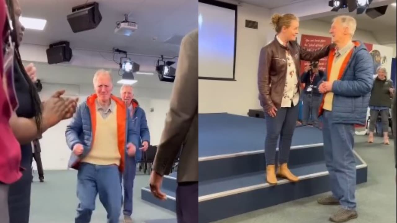 Paralítico levanta da cadeira de rodas e corre em culto: “Jesus ainda cura”