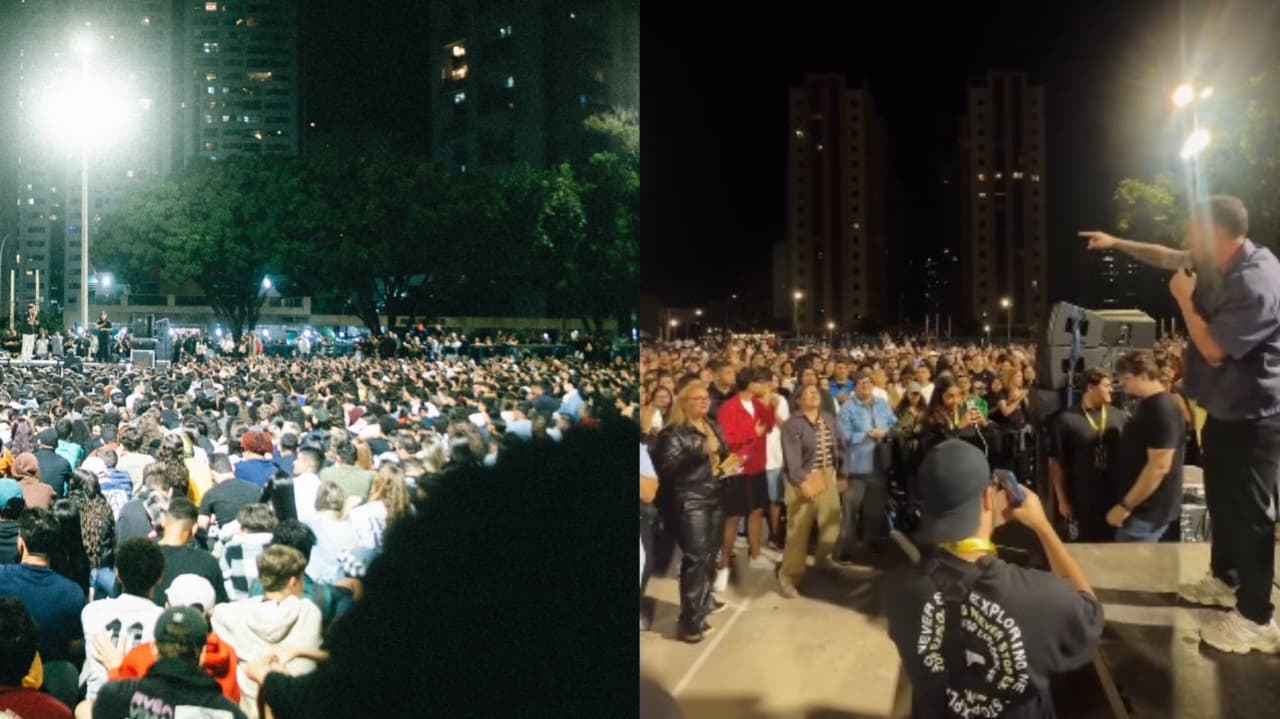 Mais de 120 pessoas aceitam Jesus em culto na praça em Brasília: “Famintas por Deus”