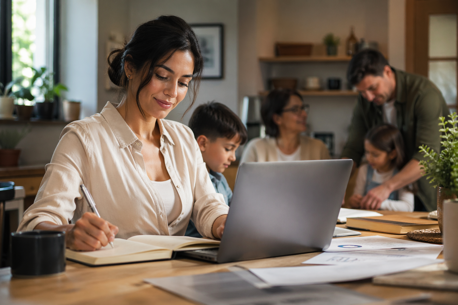 O segredo da mulher que “sorri à espera do futuro”