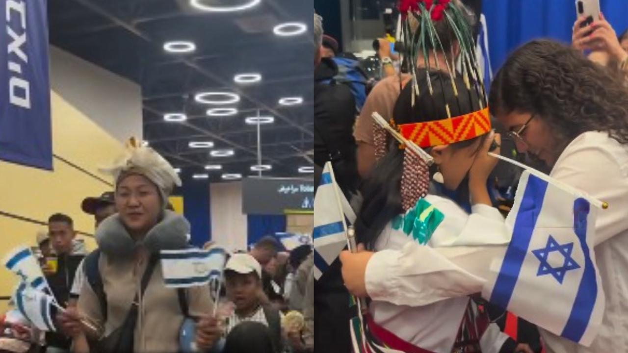 Mais de 250 indianos descendentes de tribo bíblica chegam para morar em Israel