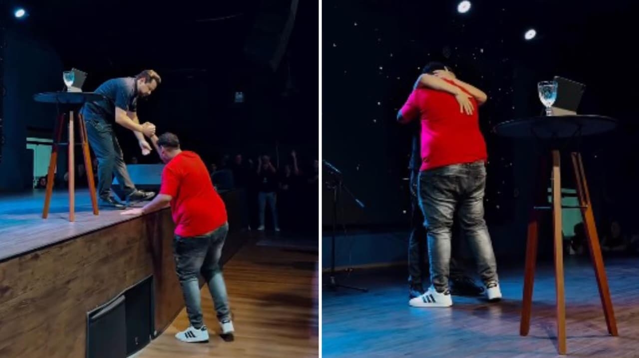 Homem corre para aceitar Jesus no altar e emociona igreja: “Escolho viver em Cristo”