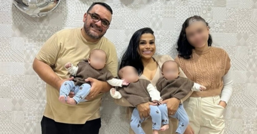 Mulher infértil vive milagre e engravida de trigêmeas: “Só Deus poderia fazer isso”