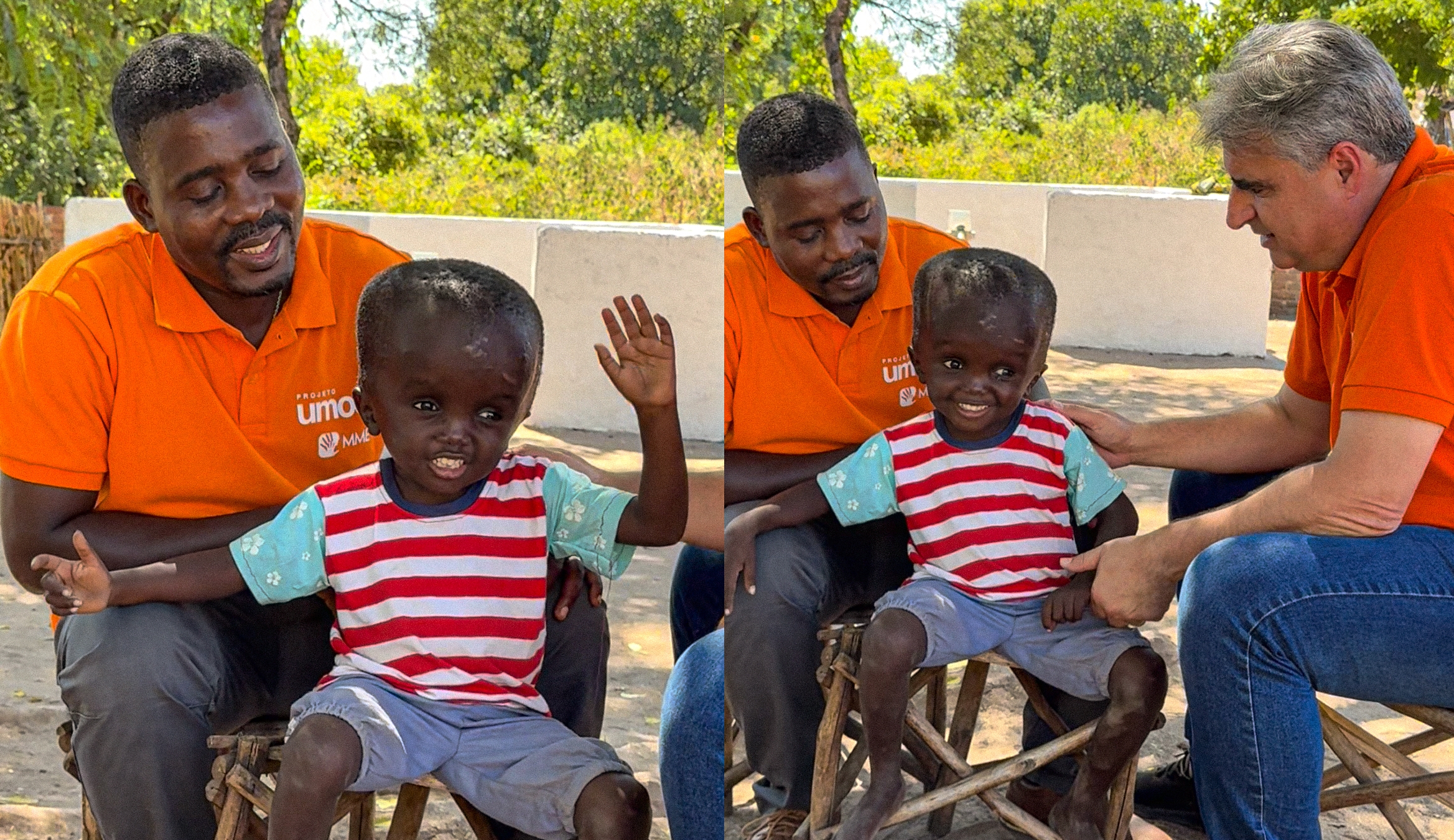 Menino africano com má-formação inspira ao falar de sua fé: “Eu vou entrar no Céu”
