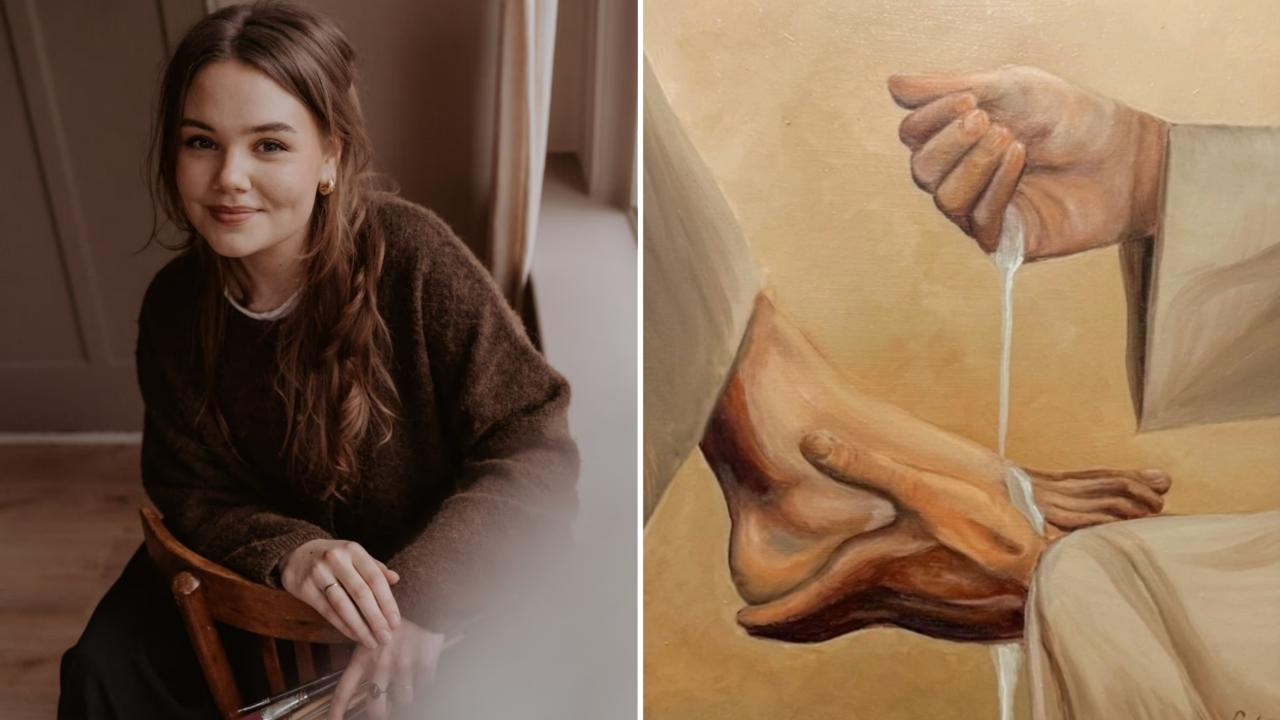Pintora cristã usa arte para aproximar pessoas de Jesus: “Deus me chamou para isso”