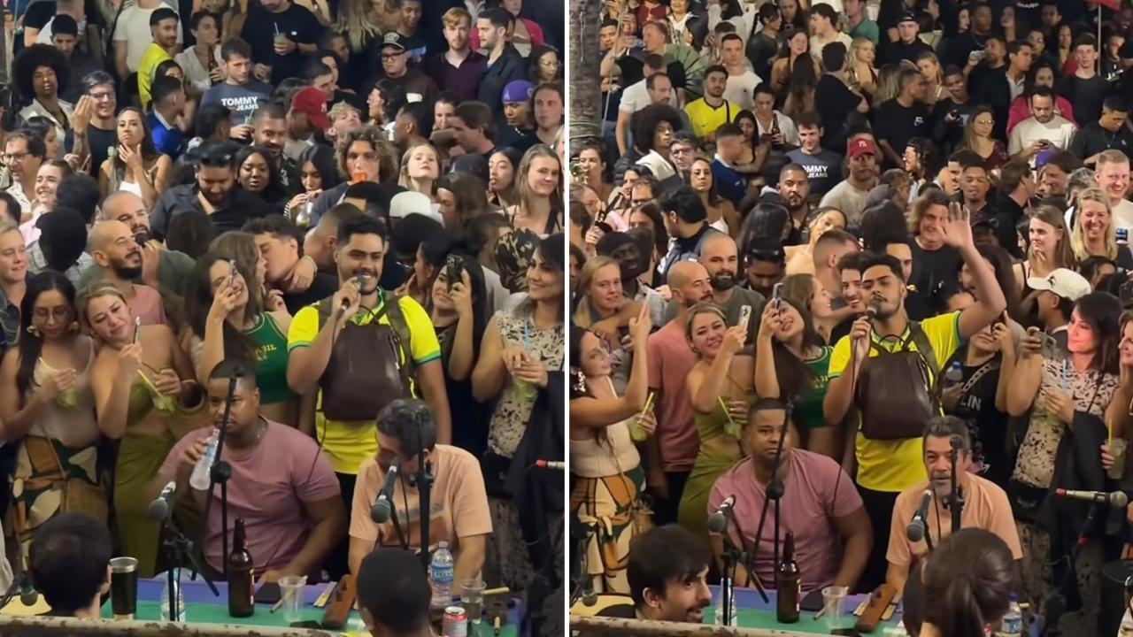 Jovem viraliza ao se declarar para Jesus em roda de samba no Rio: “Sou apaixonado por Ele” ”