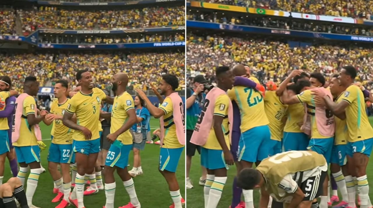 Jogadores do Brasil louvam a Deus após vitória contra Japão: “Obrigado Jesus”