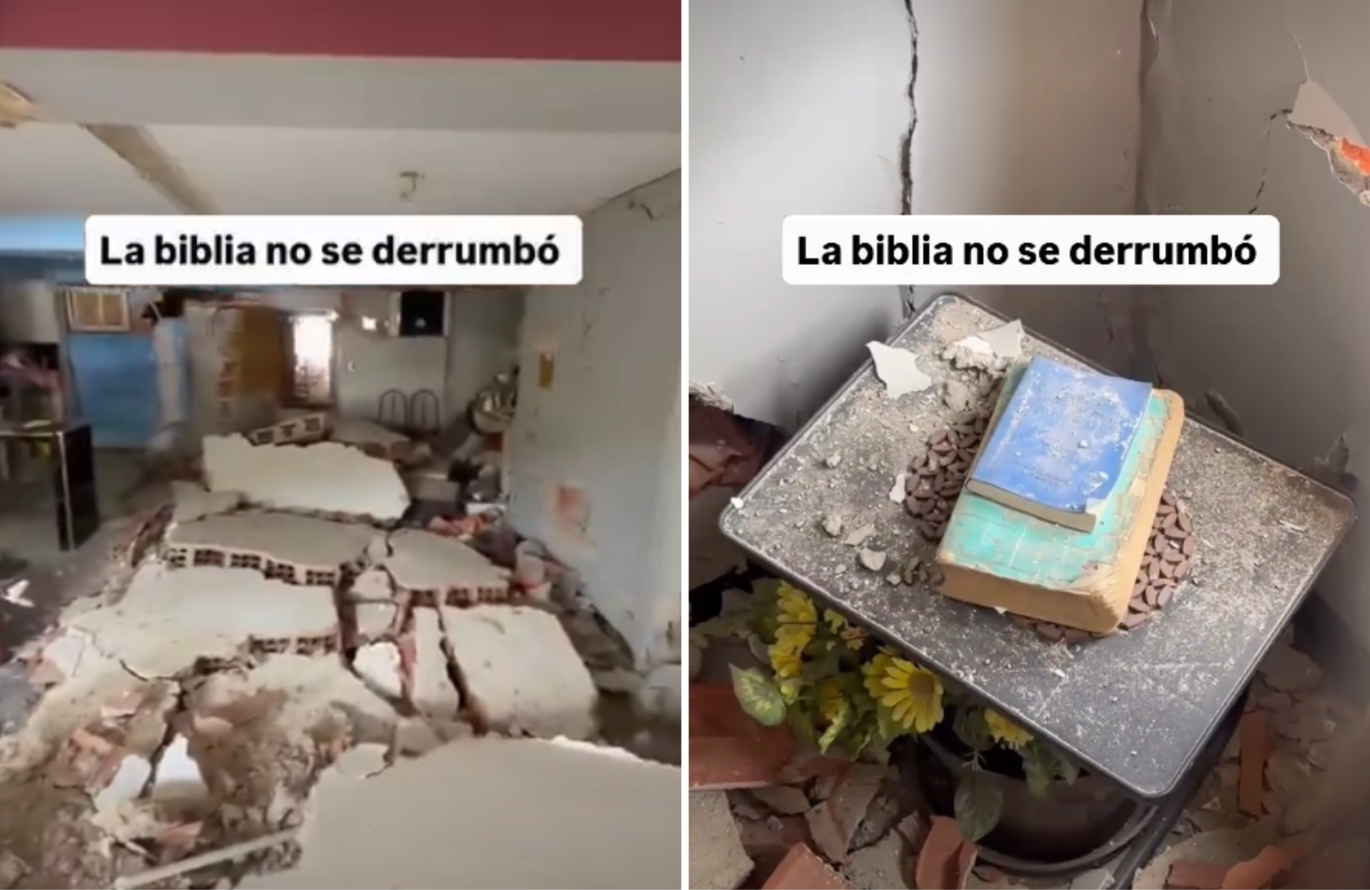 Bíblia permanece intacta entre destroços na Venezuela: “Não sofreu absolutamente nada”