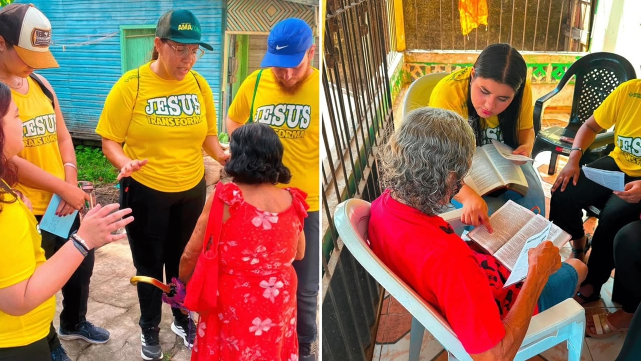 Missionários fazem evangelismo no Marajó e 386 pessoas aceitam Jesus