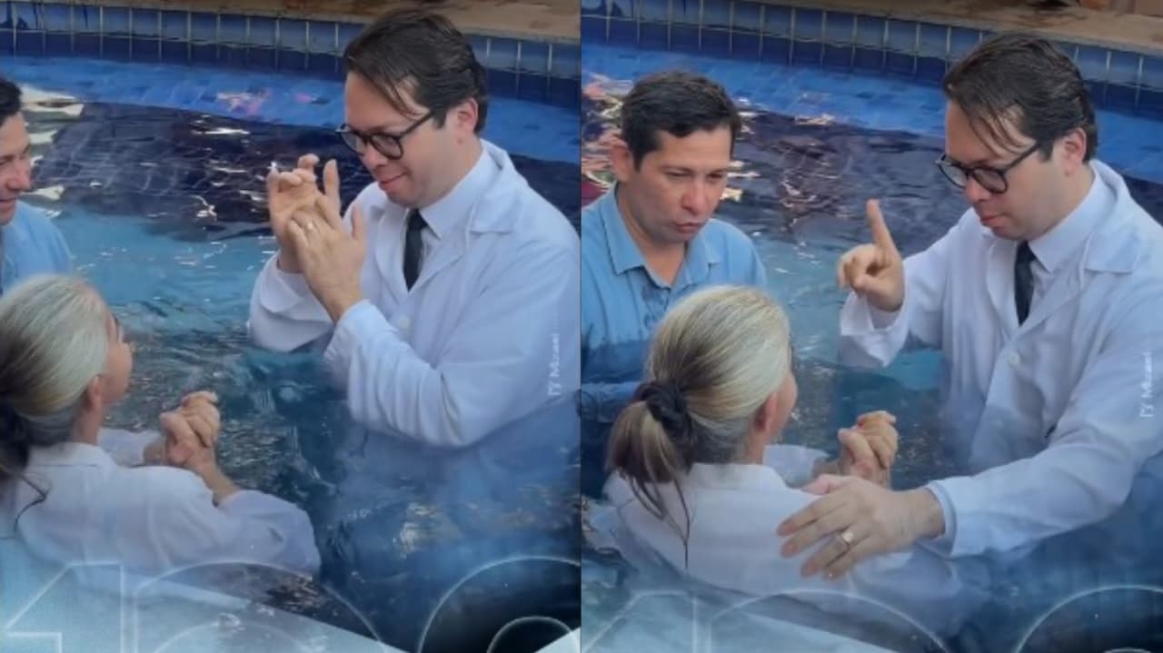 Pastor usa Libras para batizar surda no Maranhão: “O amor de Deus fala todas as línguas”