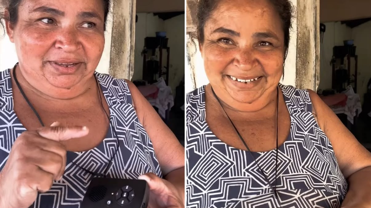 Sem saber ler, mulher se emociona com Bíblia em áudio: ‘Agora posso entender’