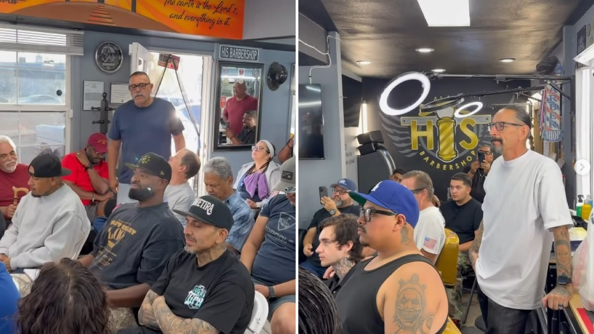 Homens se reúnem para estudo bíblico em barbearia nos EUA: “Cristo é o CEO”