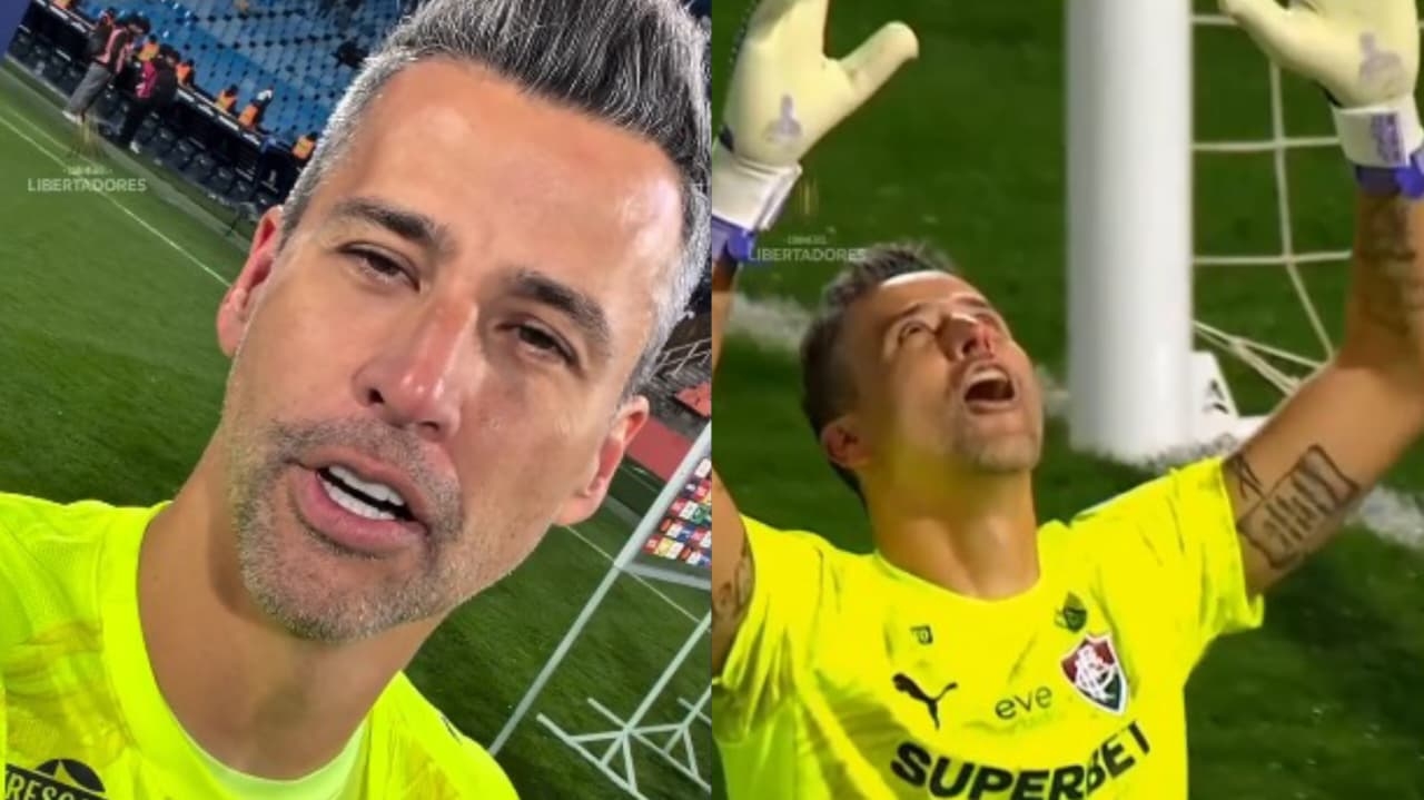 Goleiro do Fluminense exalta a Deus após ganhar prêmio na Libertadores: “Toda honra a Ele”